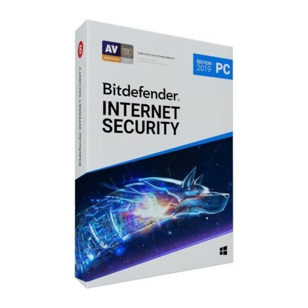 Antivirus Bitdefender Internet Security / 1 Poste / 1 an